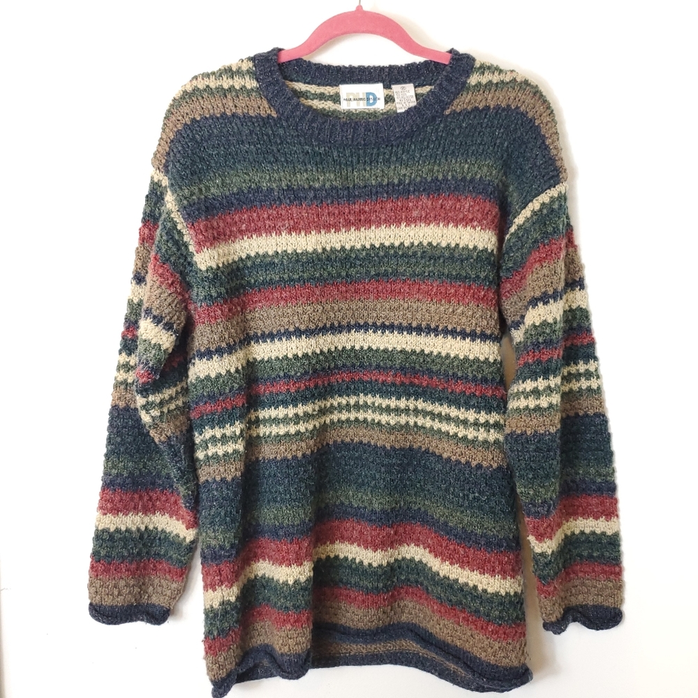 Paul Harris Design Vintag Striped Multi color wool